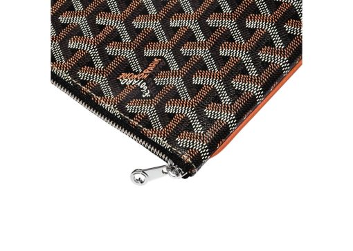 Goyard Sénat MM Pouch Black & Tan