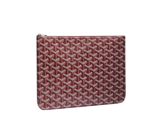 Goyard Sénat MM Pouch Burgundy