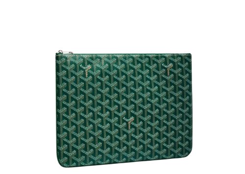 Goyard Sénat MM Pouch Green