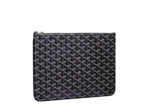 Goyard Sénat MM Pouch Navy Blue