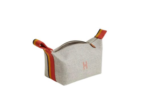 Hermès Bride-a-Brac au Carré Case Small Wool & Gris Flanelle