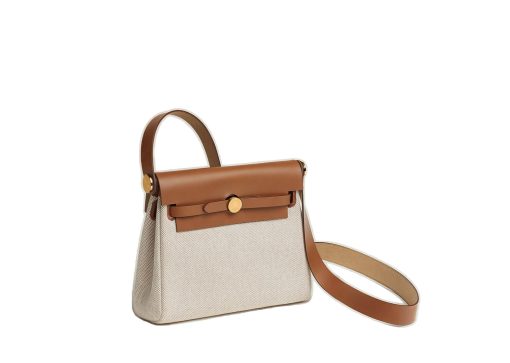 Hermès Herbag Zip 20 Bag Beige & Fauve