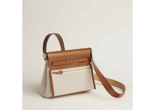 Hermès Herbag Zip 20 Bag Beige & Fauve