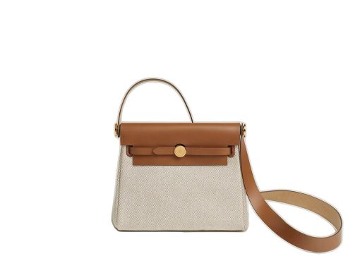 Hermès Herbag Zip 20 Bag Beige & Fauve