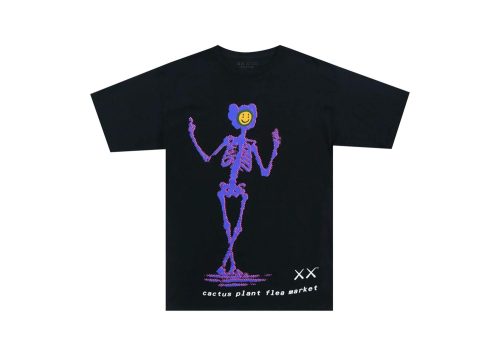 KAWS x Cactus Plant Flea Market T-shirt Black