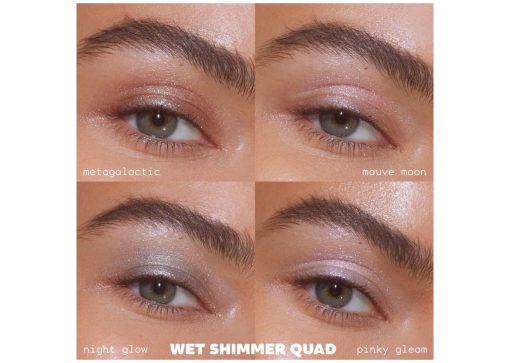 Kylie Cosmetics Wet Shimmer Quad Eyeshadow Palette Cosmic 2.0