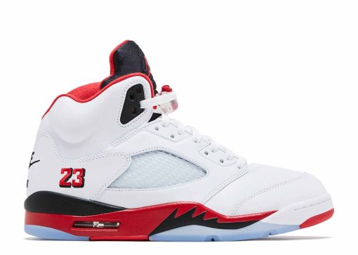 Nike Air Jordan 5 Retro Fire Red Black Tongue HQ7978-101