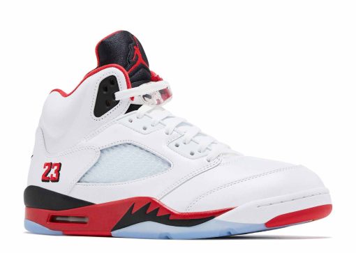 Nike Air Jordan 5 Retro Fire Red Black Tongue HQ7978-101