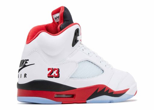 Nike Air Jordan 5 Retro Fire Red Black Tongue HQ7978-101