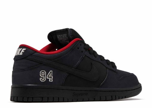 Nike SB Dunk Low Supreme 94 Black HQ8487-001