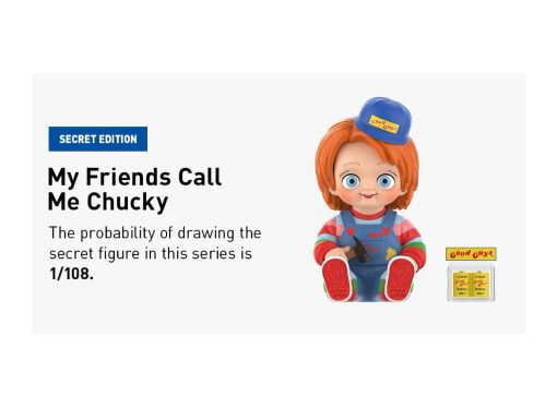 Pop Mart Chucky Franchise Series Figures Single Blind Box