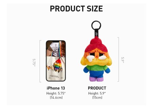 Pop Mart CryBaby Cheer Up, Baby! Plush Doll Pendant