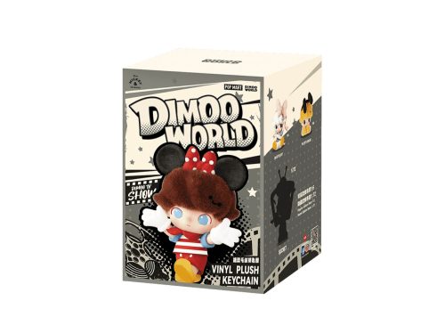 Pop Mart DIMOO World x Disney Series Vinyl Plush Keychain Single Blind Box