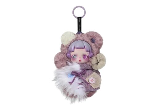 Pop Mart SKULLPANDA You Found Me! Series Ratty Bear Plush Doll Pendant