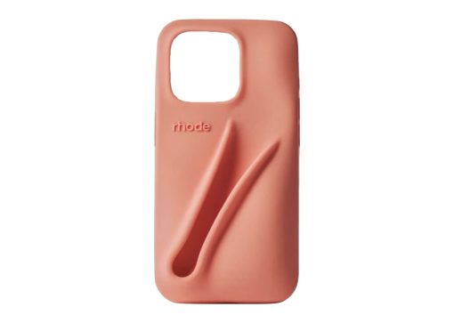 Rhode Lip Case Silicone iPhone Case Peach Pit