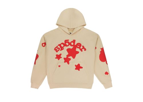 Sp5der Beluga Hoodie Cream