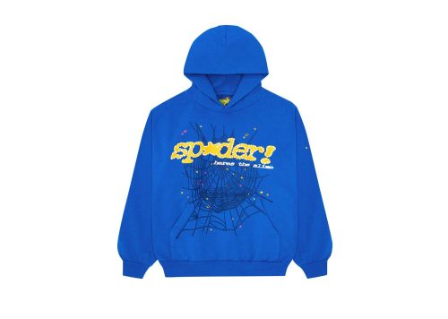 Sp5der TC Hoodie Blue