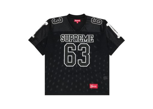 Supreme Bones Football Jersey Black