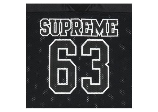 Supreme Bones Football Jersey Black
