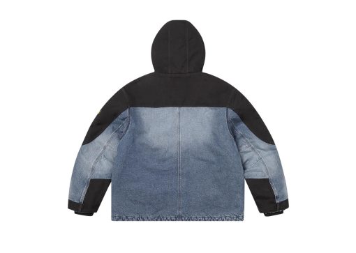 Supreme Dickies Cordura Hooded Work Jacket Blue Denim