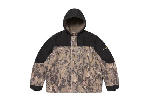 Supreme Dickies Cordura Hooded Work Jacket Digital Camo