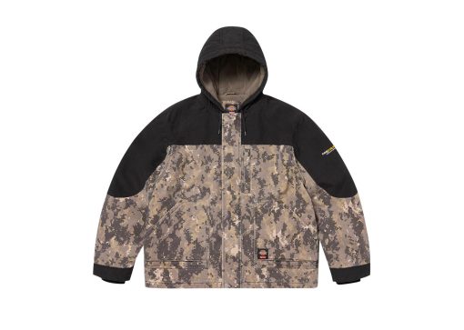 Supreme Dickies Cordura Hooded Work Jacket Digital Camo