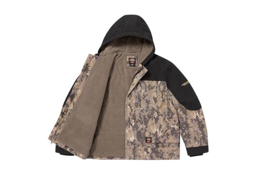 Supreme Dickies Cordura Hooded Work Jacket Digital Camo
