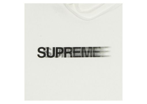 Supreme Motion Logo Hooded Sweatshirt White