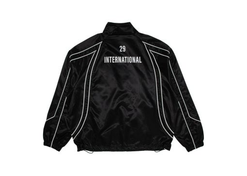 Supreme Satin Piping Pullover Black