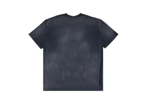 Travis Scott x FC Barcelona Washed Spray Logo Tee Black