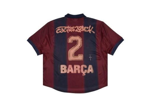 Travis Scott x Nike x FC Barcelona Retro 200001 Home Skeleton Jersey Multicolor