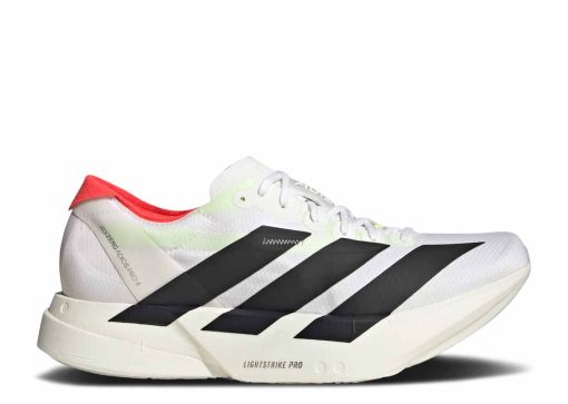 adidas Adizero Adios Pro 4 White Black Red JR1094