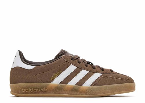 adidas Gazelle Indoor Earth Strata White Gold Metallic JQ0175