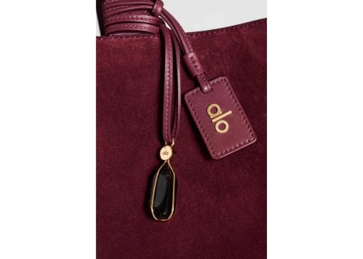 Alo Tranquility Tote Bordeaux