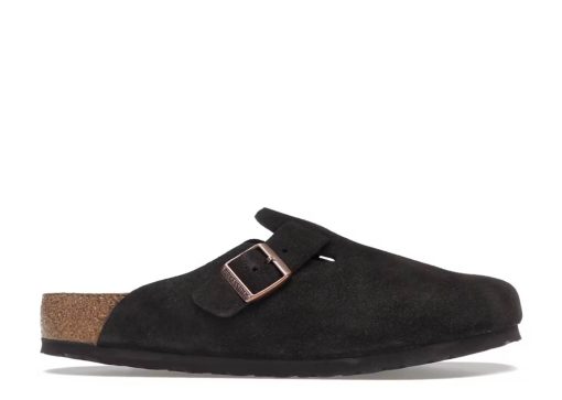 Birkenstock Boston Soft Footbed Suede Mocha