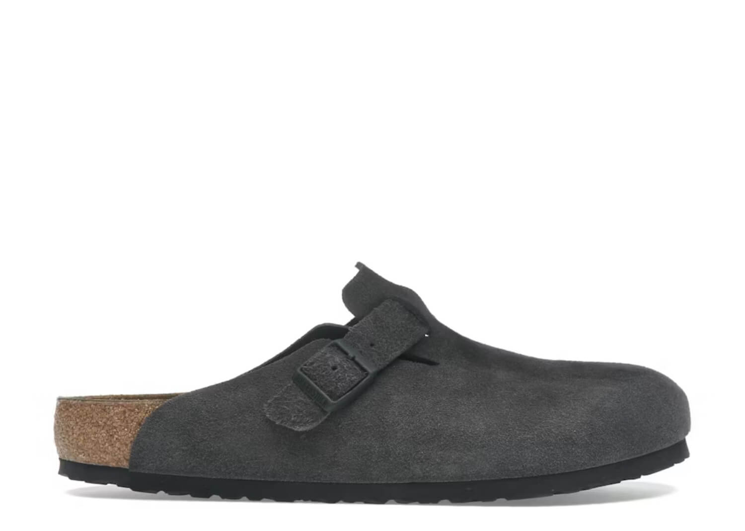 Birkenstock Boston Suede Velvet Grey