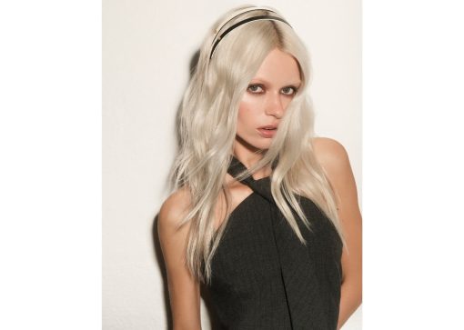 Cellulose Acetate Headband Black