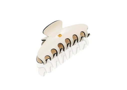 Cellulose Acetate Pince A Cheveux White Black