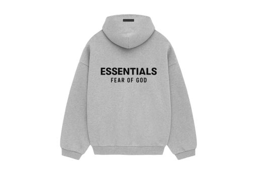 Fear of God Essentials Fleece Hoodie Light Heather Gray