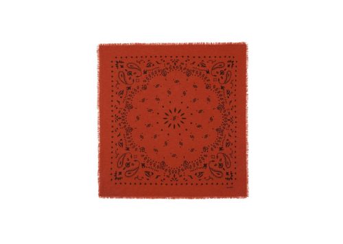Kujten Large Bandana Hachiko Burnt orange
