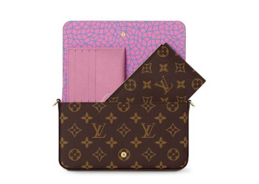 Louis Vuitton LV x YK Felicie Pochette Pumpkin Print