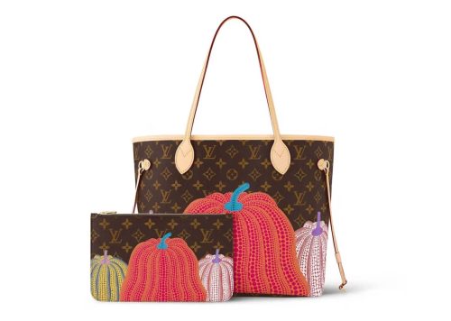Louis Vuitton LV x YK Neverfull MM Pumpkin Print