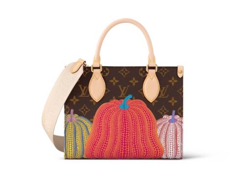 Louis Vuitton LV x YK Onthego PM Pumpkin Print