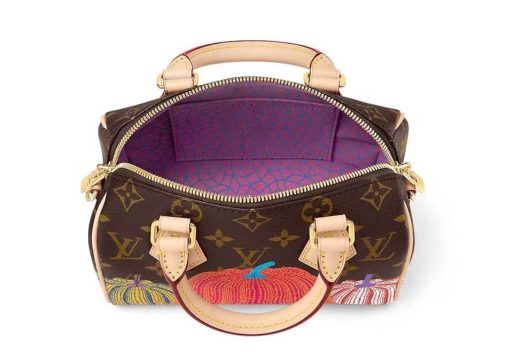 Louis Vuitton LV x YK Speedy Bandouliere 20 Pumpkin Print
