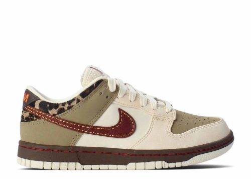 Nike Dunk Low Retro Khaki Team Red Pearl White IM6687-262