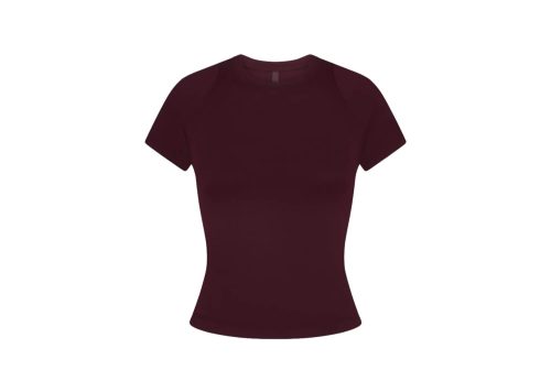 Nike x SKIMS Women's Airy Baby Tee Currant