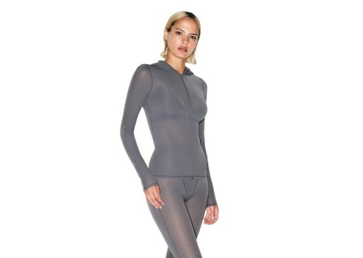 Nike x SKIMS Women's Weightless Layers Zip Up Hoodie Lead