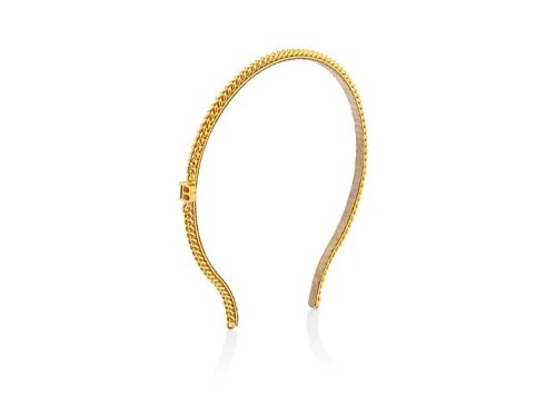Pont Des Arts Headband Gold Chain