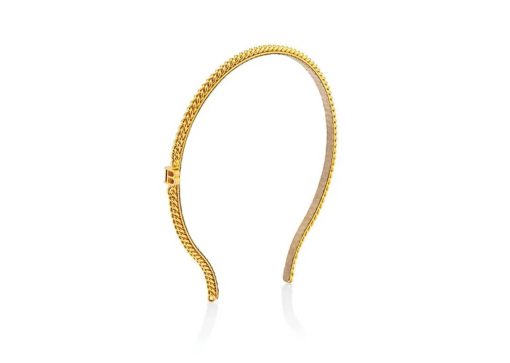 Pont Des Arts Headband Gold Chain