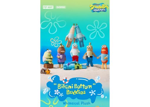 Pop Mart x Bikini Bottom Buddies Plush Sealed Case (6 Blind Box)